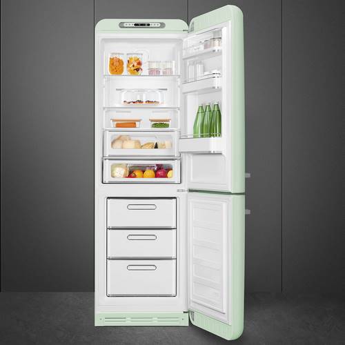 FRIGORIFICO SMEG FAB32RPG5 COMBI VERDE AGUA B.DERE